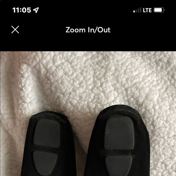 Mk michael Kors black suede signature logo loafers/shoes flats - Picture 5 of 7